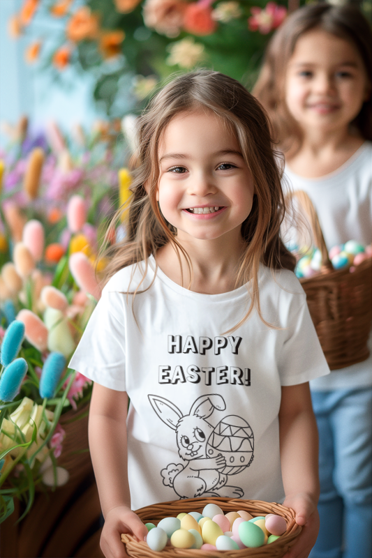 Color-Me Tee – Customizable Kids Shirt with Washable Markers