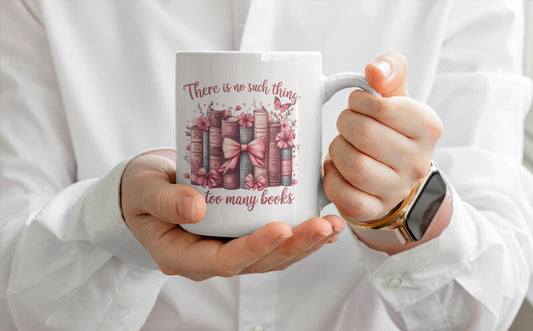 Personalized Book Lover Mug – Funny Reading Quote Coffee Cup for Bookworms