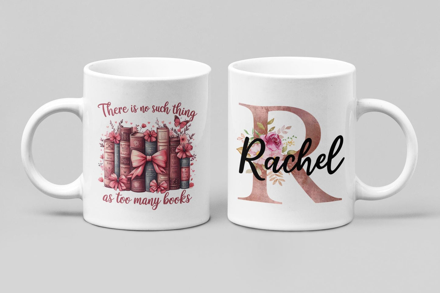 Personalized Book Lover Mug – Funny Reading Quote Coffee Cup for Bookworms