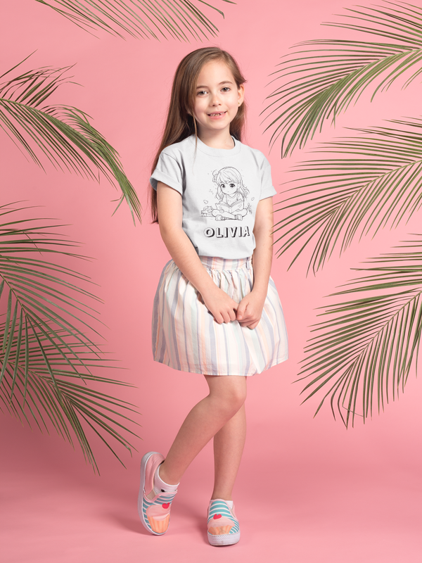 Color-Me Tee – Customizable Kids Shirt with Washable Markers