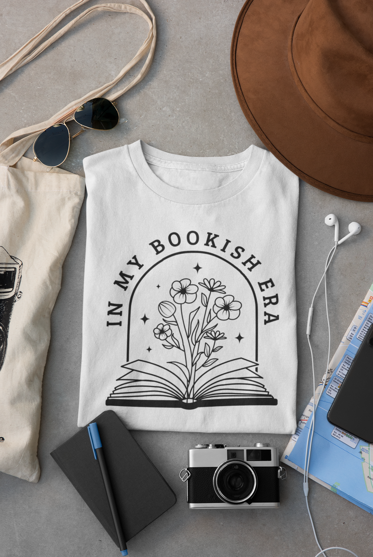 In My Bookish Era Shirt – Aesthetic Book Lover Apparel, Sweater or Hoodie